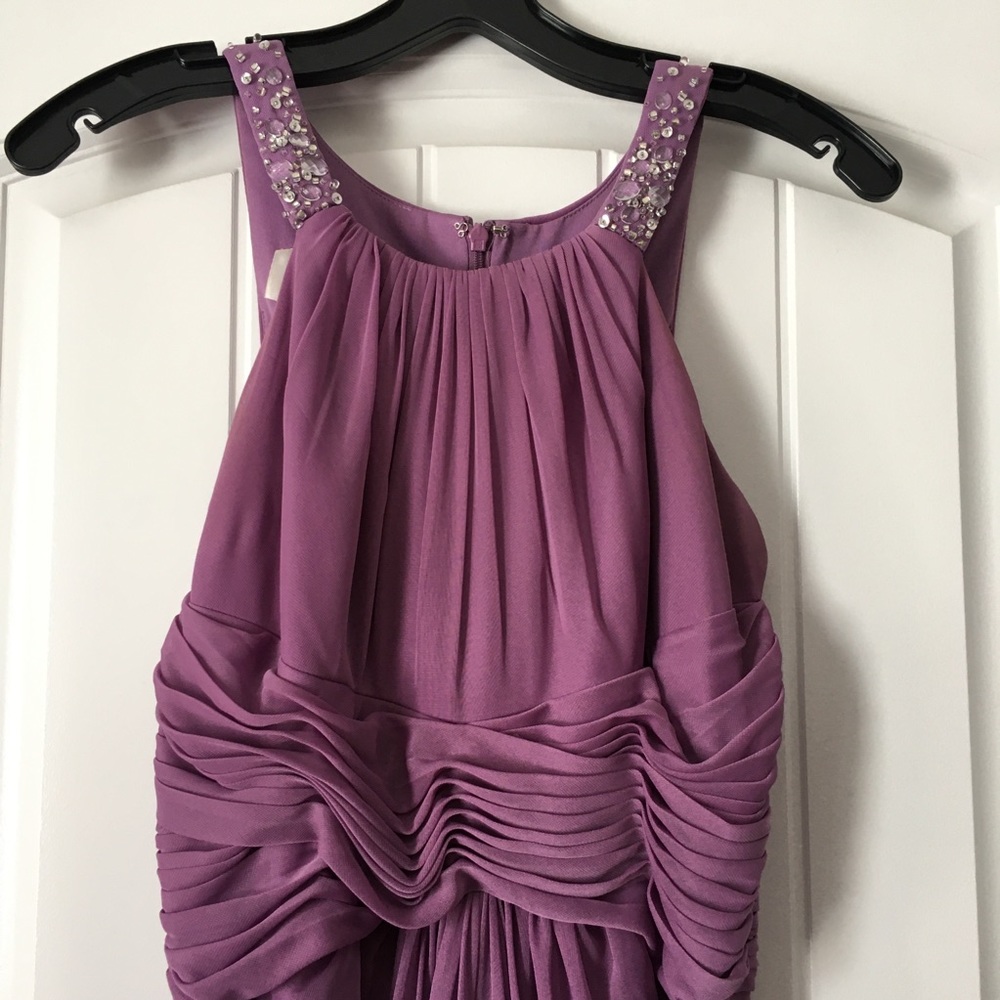 David’s Bridal Long High Neck Gown - Picture 3 of 9